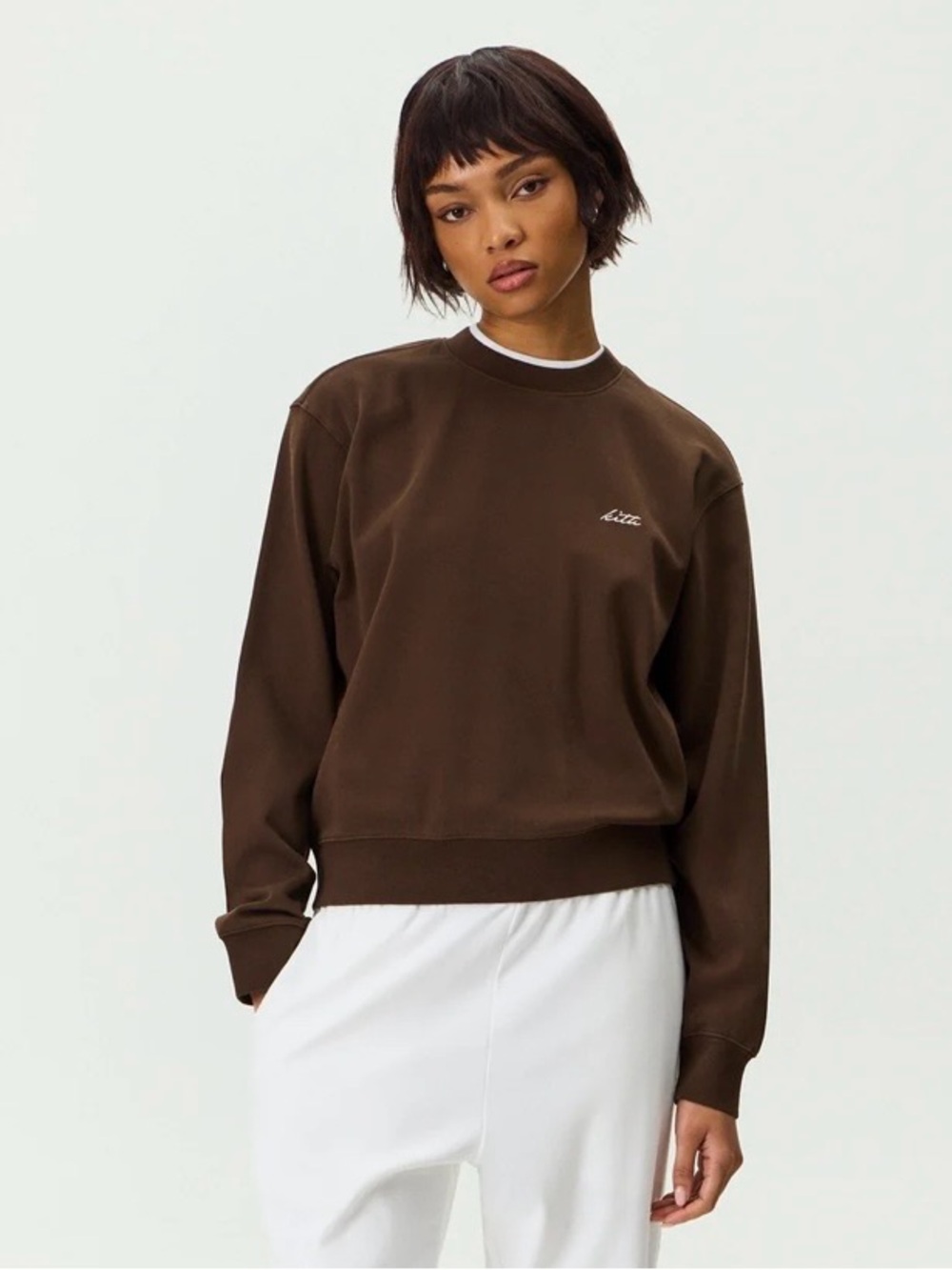 Kith Chocolate Brown Crewneck Sweatshirt